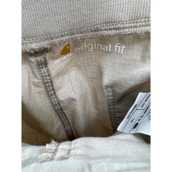 Carhartt smithville original fit light brown shorts size 18 - Picture 8 of 11